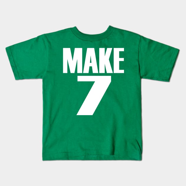 Make 7 Up Yours Vintage Design Kids T-Shirt by Matt's Wild Designs